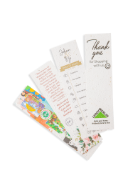 PlantMe Seed Paper Bookmarks